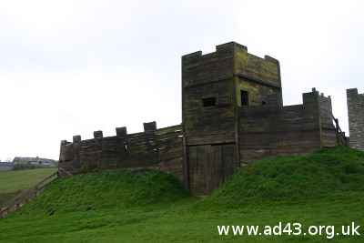 Fort reconstruction, Vindolanda
