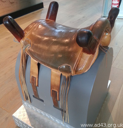 Roman army saddle